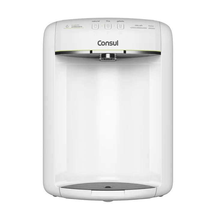 Purificador de Água Consul Gelada Fria e Natural com Compressor CPB36ABANA Branco 127V (110V), imagem 1 de 8