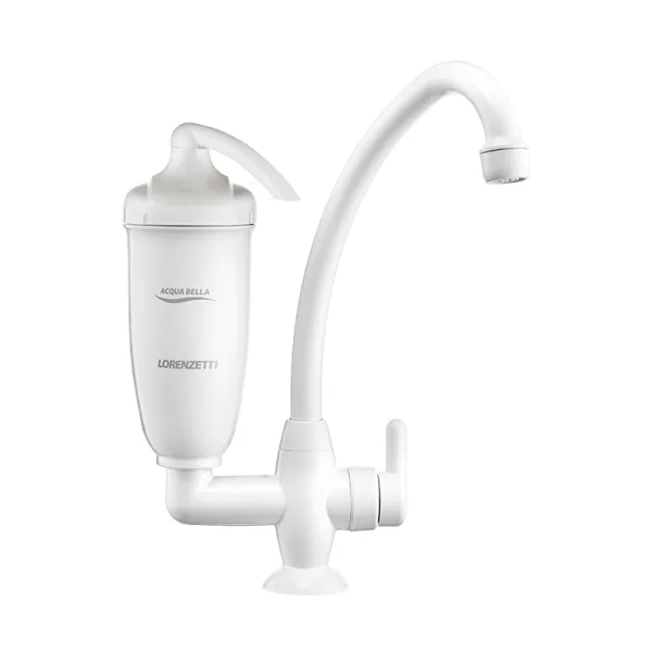 Purificador Acqua Bella Com Torneira Branco Lorenzetti Bancada, imagem 1 de 10