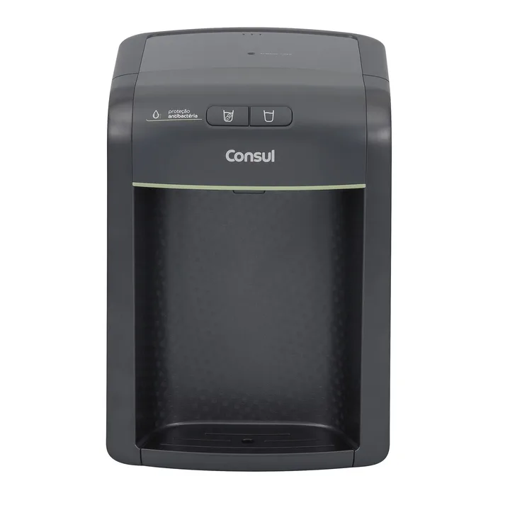 Purificador de Água Consul Gelada e Natural com Refrigeração Eletrônica e Filtragem Classe A CPB34AF Cinza Bivolt, imagem 1 de 11