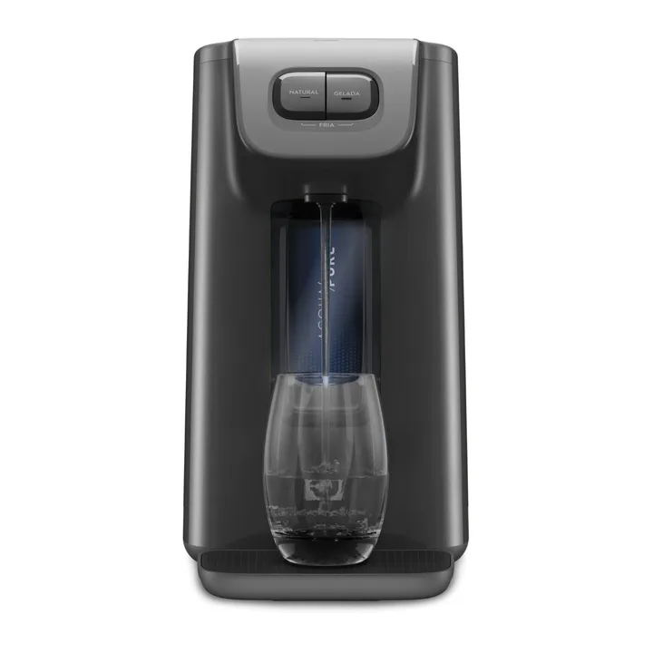 Purificador de Água Electrolux Gelada Fria e Natural com Compressor PC01X Grafite 127V (110V), imagem 1 de 10