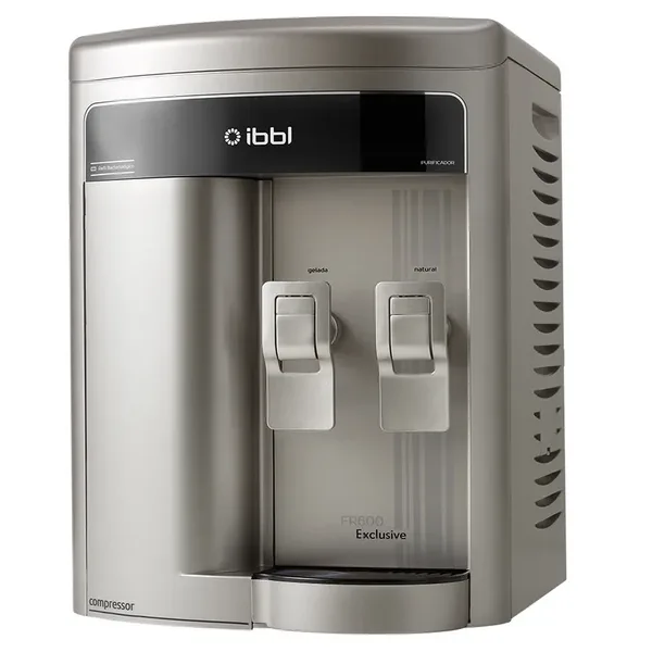 Purificador De Água Gelada Prata Ibbl Fr600 Exclusive - 110v, imagem 1 de 9