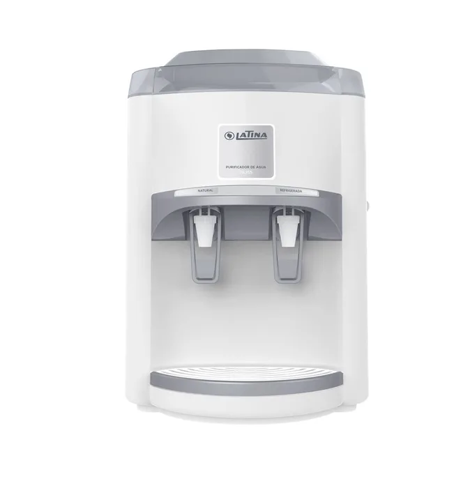 Purificador de Água Latina PA355 com Sistema de Refrigeração por Compressor Branco 127V, imagem 1 de 4