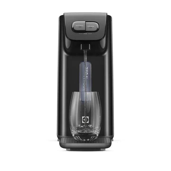 Purificador de Água Electrolux Gelada Fria e Natural Efficient Eletrônico PE15P Preto Bivolt, imagem 1 de 8