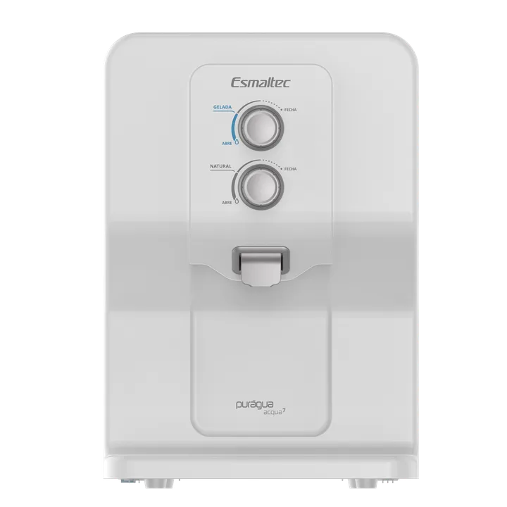 Purificador de Água Esmaltec Gelada e Natural com Compressor ACQUA7 Branco 127V (110V), imagem 1 de 5