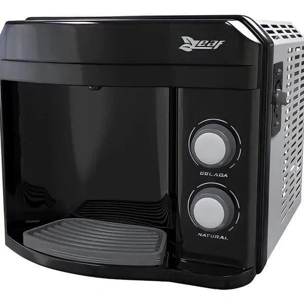 Purificador Água Refrigerado Compressor Leaf Compact 220 V Preto, imagem 1 de 1
