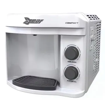 Purificador Água Refrigerado Compressor Leaf Compact 220 V Branco