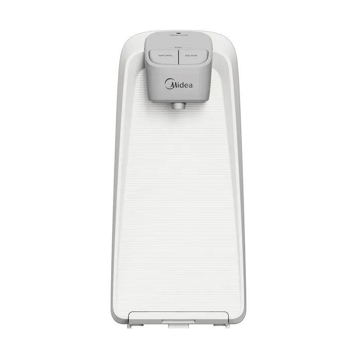 Purificador de Água Midea Gelada Fria e Natural SlimPure Branco Bivolt, imagem 1 de 8