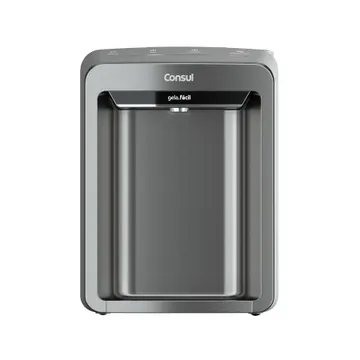 Purificador de Água Consul Gelada Fria e Natural com Refrigeração Eletrônica CPB33AF Cinza Bivolt